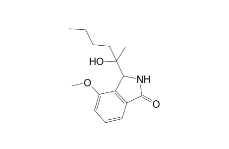 3-(1-Hydroxy-1-methylpentyl)-4-methoxyisoindolin-1-one