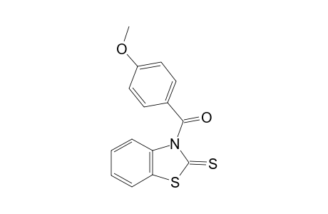 3-(4-Methoxybenzoyl)-1,3-benzothiazole-2(3H)-thione