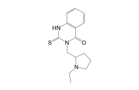 4(1H)-quinazolinone, 3-[(1-ethyl-2-pyrrolidinyl)methyl]-2,3-dihydro-2-thioxo-