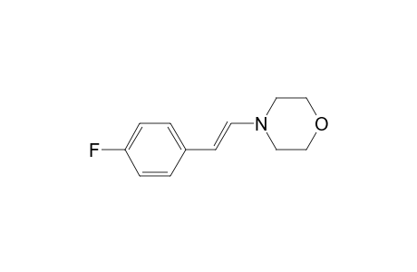 4-[(E)-2-(4-flurophenyl)ethenyl)morpholine