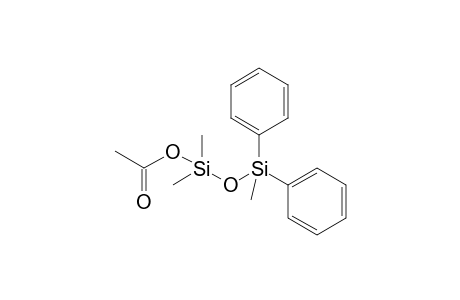 1-acetoxy-1,1,3-trimethyl-3,3-diphenyldisiloxane