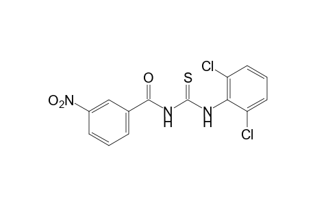 1-(2,6-dichlorophenyl)-3-(m-nitrobenzoyl)-2-thiourea