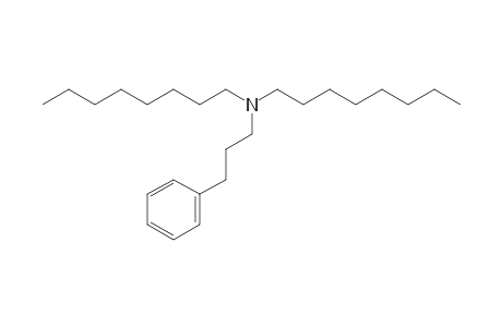 3-Phenylpropylamine, N,N-dioctyl-