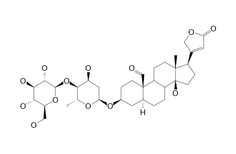 BOIVINIDE_D;COROTOXIGENIN_3-O-[BETA-D-GLUCOPYRANOSYL-(1->4)-BETA-D-BOIVINOPYRANOSIDE]