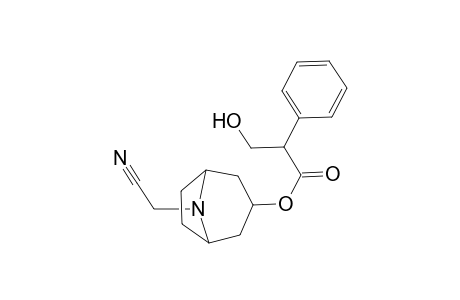 3-Hydroxy-2-phenyl-propionic acid 8-cyanomethyl-8-aza-bicyclo[3.2.1]oct-3-yl ester