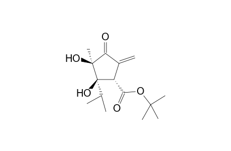 (1S,2R,3R)-2,3-dihydroxy-2-isopropyl-4-keto-3-methyl-5-methylene-cyclopentanecarboxylic acid tert-butyl ester