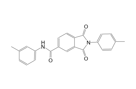 1H-isoindole-5-carboxamide, 2,3-dihydro-N-(3-methylphenyl)-2-(4-methylphenyl)-1,3-dioxo-
