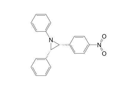 cis-2-(4-Nitrophenyl)-1,3-diphenylaziridine
