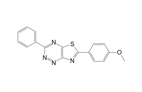 Thiazolo[5,4-e]-1,2,4-triazine, 6-(4-methoxyphenyl)-3-phenyl-