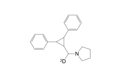 Pyrrolidine, 1-[(2,3-diphenylcyclopropyl)methyl-D]-
