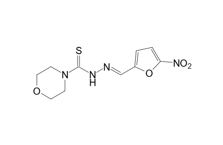 4-morpholinecarbothioic acid, (5-nitrofurfurylidene)hydrazide