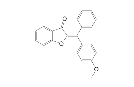 (2Z)-2-[(4-methoxyphenyl)-phenyl-methylene]benzofuran-3-one