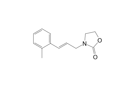 (E)-3-(3-o-tolylallyl)oxazolidin-2-one