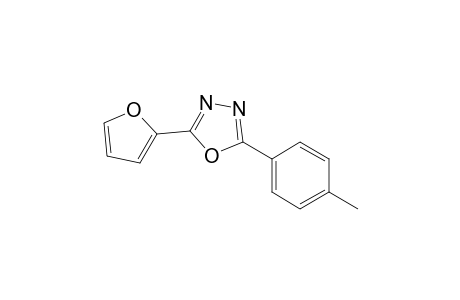 2-(2-furanyl)-5-(4-methylphenyl)-1,3,4-oxadiazole