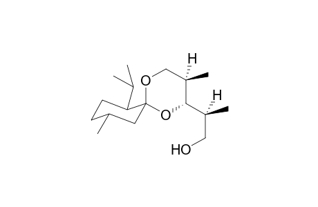 5,3'-Dimethyl-4-(3-hydroxyprop-2-yl)-6'-isopropylspiro[dioxalane-2,1'-cyclohexane] isomer