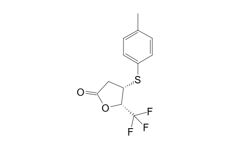 (4S,5S)-4-(p-tolylsulfanyl)-5-(trifluoromethyl)tetrahydrofuran-2-one