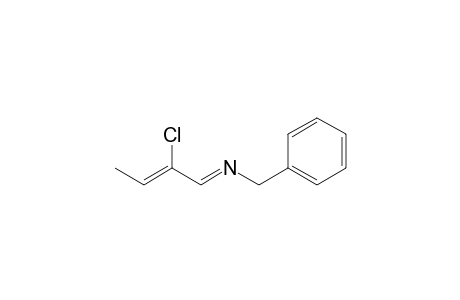 N-(2-Chloro-2-butenylidene)benzylamine
