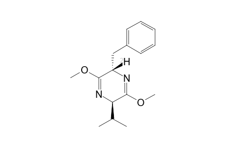 (3T,6S)-[6-2H]-6-BENZYL-3-ISOPROPYL-2,5-DIMETHOXY-3,6-DIHYDROPYRAZINE