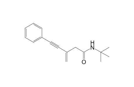 N-tert-butyl-3-methylene-5-phenyl-pent-4-ynamide