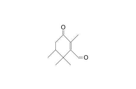 3-Formyl-2,4,4,5-tetramethyl-2-cyclohexen-1-one