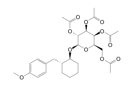 2-(4-METHOXYBENZYL)-CYCLOHEXYL-2',3',4',6'-TETRA-O-ACETYL-BETA-D-GALACTOPYRANOSIDE