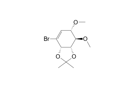 (3aS,4R,5S,7aS)-7-bromo-4,5-dimethoxy-2,2-dimethyl-3a,4,5,7a-tetrahydrobenzo[d][1,3]dioxole