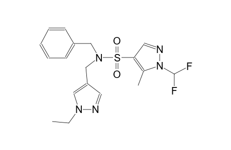 1H-pyrazole-4-sulfonamide, 1-(difluoromethyl)-N-[(1-ethyl-1H-pyrazol-4-yl)methyl]-5-methyl-N-(phenylmethyl)-