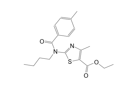 ethyl 2-[butyl(4-methylbenzoyl)amino]-4-methyl-1,3-thiazole-5-carboxylate