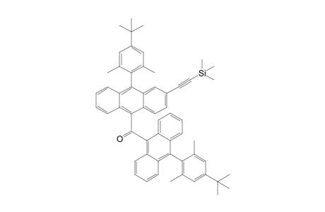 10-(4-t-Butyl-2,6-dimethylphenyl)-9-anthryl 3-trimethylsilylethynyl-10-(4-t-butyl-2,6-dimethylphenyl)-9-anthryl ketone