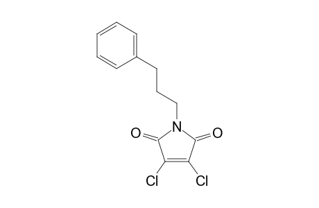 1H-Pyrrole-2,5-dione, 3,4-dichloro-1-(3-phenylpropyl)-