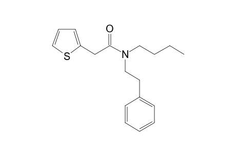 Thiophene-2-acetamide, N-(2-phenylethyl)-N-butyl-