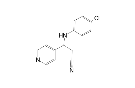 3-(4'-Chloroanilino)-3-(4''-pyridyl)propionitrile