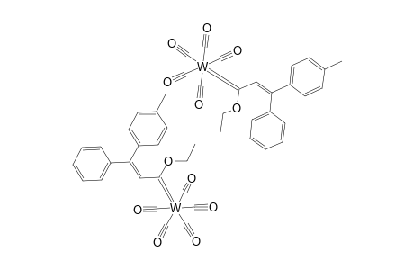 PENTACARBONYL-[ETHOXY-(2-PHENYL-2-PARA-TOLYLVINYL)-CARBENE]-TUNGSTEN