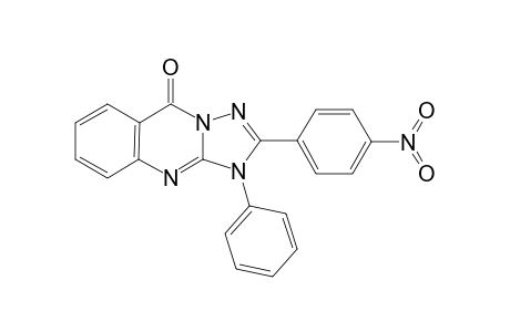 2-(4-nitrophenyl)-3-phenyl-[1,2,4]triazolo[5,1-b]quinazolin-9-one