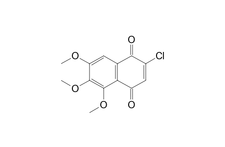 2-Chloro-5,6,7-trimethoxy-1,4-naphthoquinone