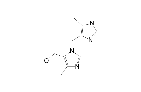 1-[(4-Methyl-5-imidazolyl)-methyl]-4-methyl-5-(hydroxymethyl)-imidazol