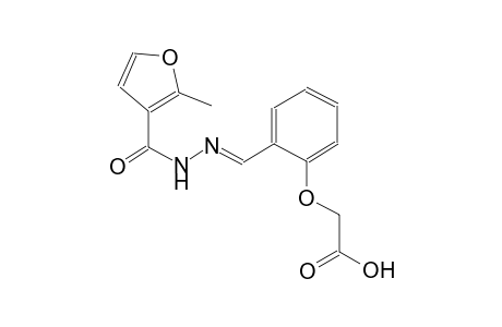 (2-{(E)-[(2-methyl-3-furoyl)hydrazono]methyl}phenoxy)acetic acid