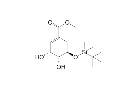 Methyl (3R,4R,5R)-5-[(tert-ButyI)dimethylsilyloxy]-3,4-dihydroxycyclohex-1-ene-1-carboxylate