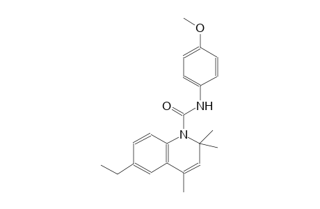 1(2H)-quinolinecarboxamide, 6-ethyl-N-(4-methoxyphenyl)-2,2,4-trimethyl-