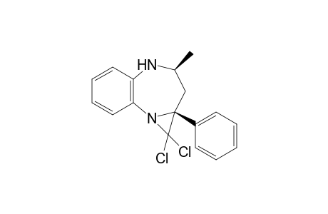 (cis)-1,1-dichloro-3-methyl-1a-phenyl-1a,2,3,4-tetrahydro-1H-azirino[1,2-d]benzo[b][1,4]diazepine