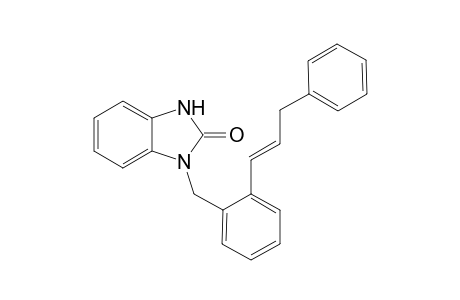 1-[trans-2-(3-Phenyl-1-propenyl)benzyl]benzimidazolin-2-one