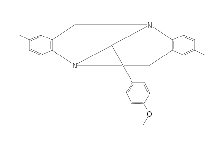 2,8-DIMETHYL-13-(p-METHOXYPHENYL)-6H,12H-5,11-METHANODIBENZO[b,f][1,5]DIAZOCINE