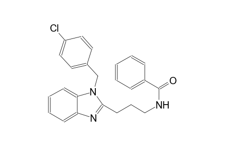 benzamide, N-[3-[1-[(4-chlorophenyl)methyl]-1H-benzimidazol-2-yl]propyl]-