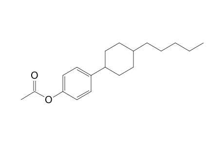 4-(4-Pentylcyclohexyl)phenyl acetate