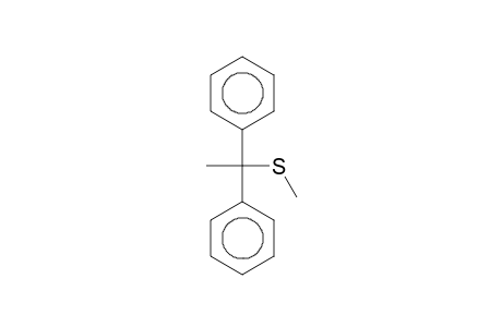 [1-(Methylsulfanyl)-1-phenylethyl]benzene