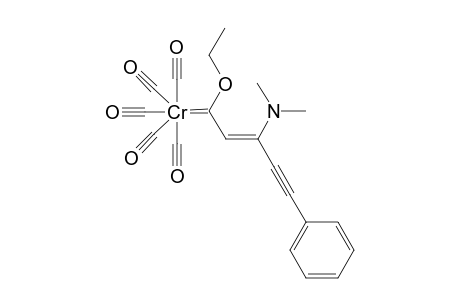 (3Z)-4-Dimethylamino-2-ethoxy-6-phenyl-1-pentacarbonylchroma-1,3-hexadien-5-yne