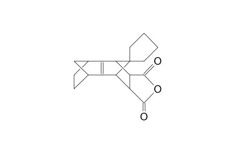 syn-1',2',3',4',5',6',7',8'-Octahydro-spiro(cyclopentane-1,9'-(1,4-5,8)-dimethano-naphthalene)-6',7'-dicarboxylic anhyd