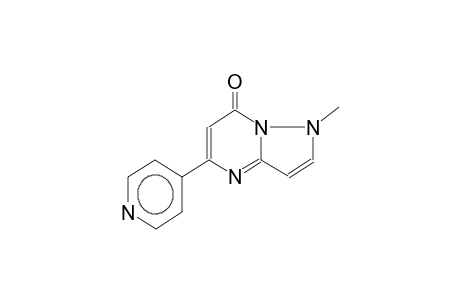1-methyl-5-(4-pyridyl)-1H,7H-pyrazolo[2,3-a]pyrimidin-7-one