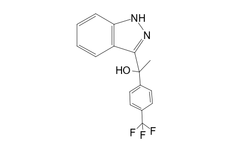 1-(1H-Indazol-3'-yl)-1-[(p-trifluoromethyl)phenyl]-ethanol