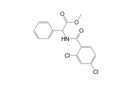 methyl [(2,4-dichlorobenzoyl)amino](phenyl)acetate
